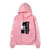 Attack on Titan Levi Ackerman Manga Hoodie Unisex Fleece Sweatshirt Gothic Vertical Logo Front Print No Sleeve Autumn Winter Pullover