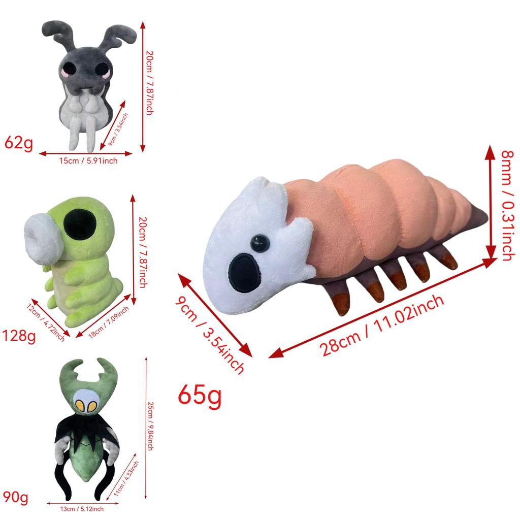 Hollow Knight Silksong Plush Toy With Pp Cotton Filling For Collectors And Fans