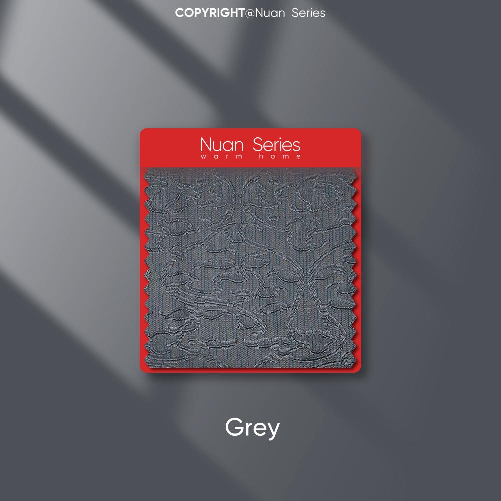 

1 шт. серия Nuan европейский стиль светлая роскошная ретро водная рябь бахрома занавеска головка для кухни спальня гостиная украшение окна W155cm x L125cm серый