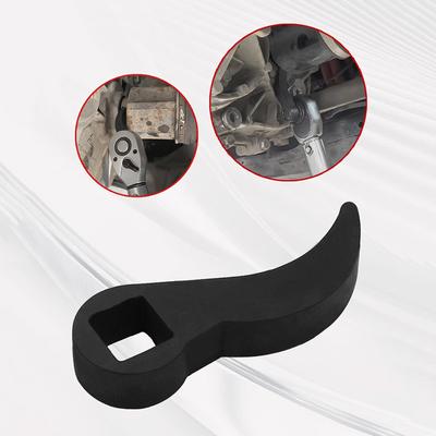 Open-End Wrench Half Shaft Drive Shaft Disassembly Tool Bull Horn Pry Bar Adapter Head Adjustable Angle Bar For 1/2 3/8 Ratchet