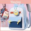 Child Friendly School Backpack Made Cartoon Prints Reduced Load Young Learners