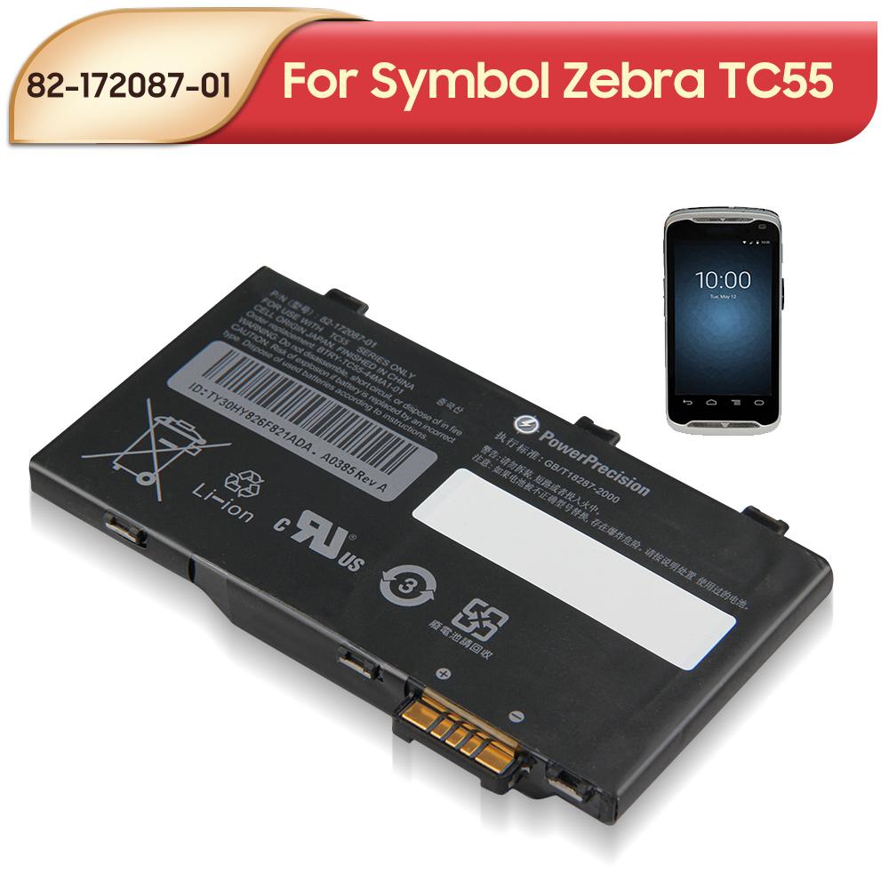 Rechargeable Lithium Battery For Symbol Zebra TC55 MC36A0 82-172087-01 82-164807-01 Data Collector Battery 4410mAh