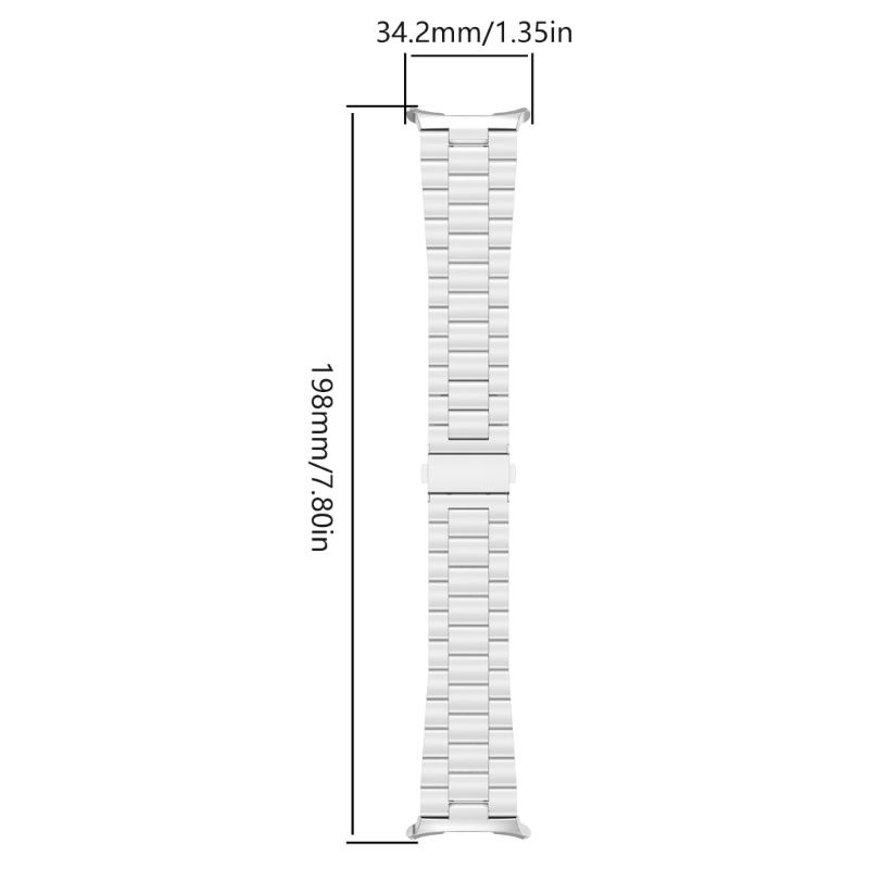 Replacement Watch Strap for Watch Ultra 47mm Smartwatch Stainless Steel Watchband Sweat Proof Watch Band