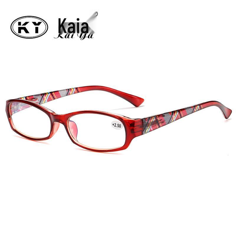 Purple Pattern 013 Fashion Reading Glasses for Elderly