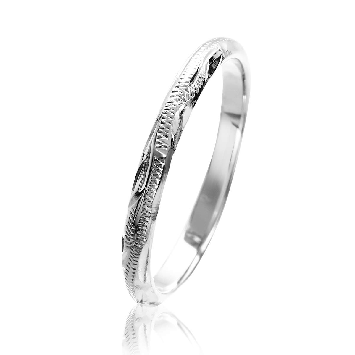 

Hawaiian Jewelry Pinky Pink Gold Available in 3 Silver x Silver Jewelry [LocoMocoAloha] Ring, Ring, Plated, Scroll, Wave, Colors, [Authentic]