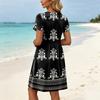 Dresses For Women Short Sleeve O Neck Casual Dresses Waist Maternity Dress With Pockets