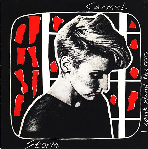 

7inch Record CARMEL - Storm RF701 Red Flame 1982 UK Rock Used
