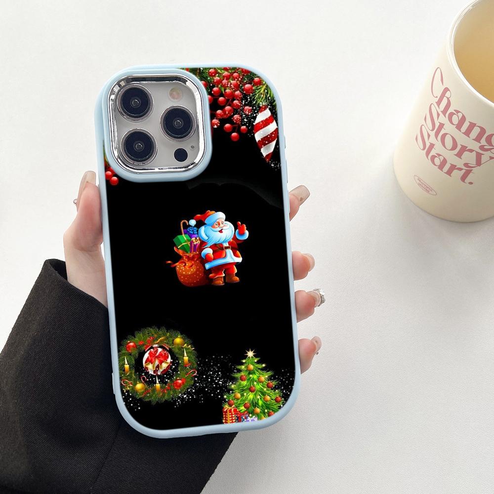N108 Happy New Year Christmas design Soft Phone Cases для Samsung S24 S23 A15 A35 A54 — фото 16