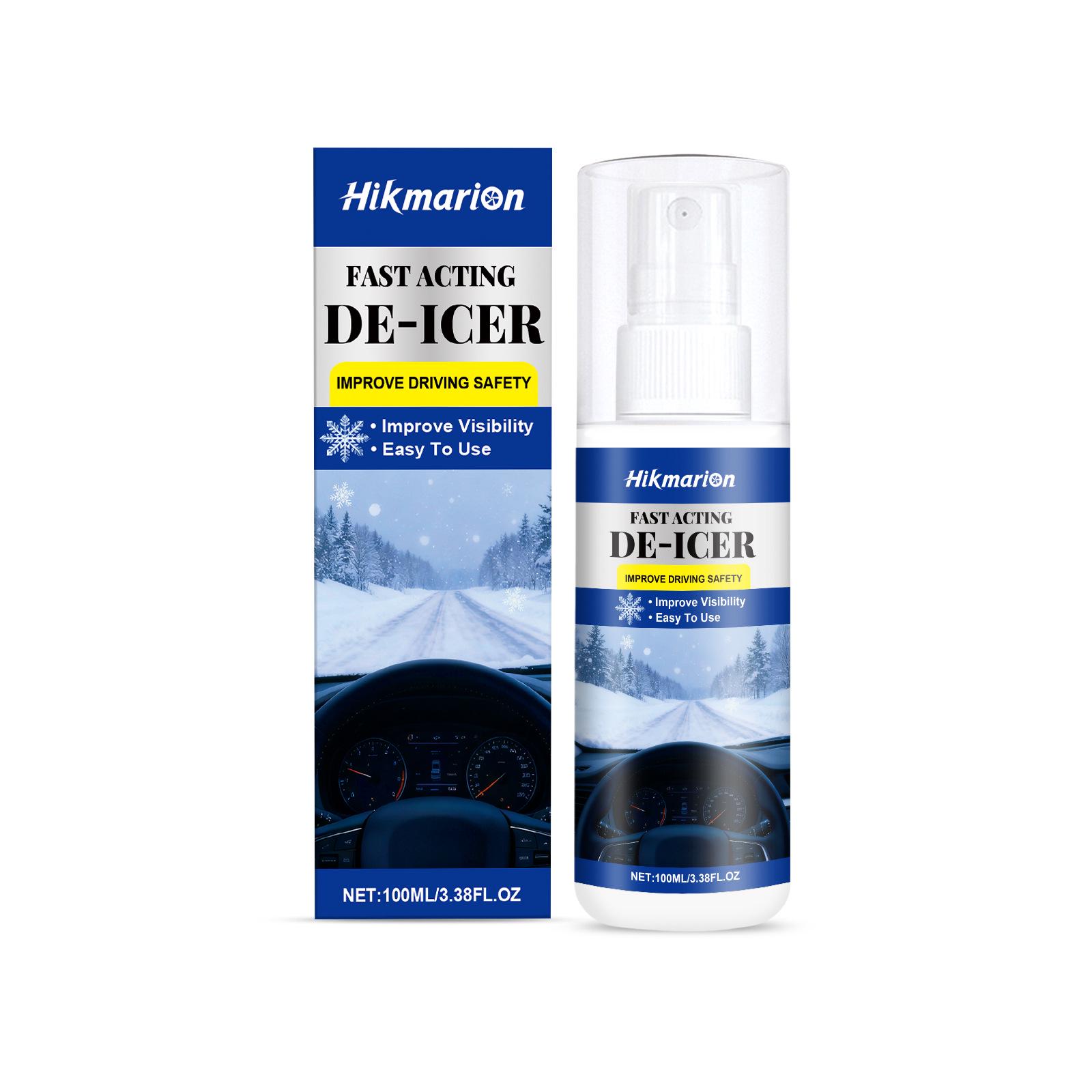 Hikmarion Winter Glass & Multi-Surface Ice Melting Spray