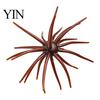 Freshwater Fish Lures 5Pcs Bionic Sea Urchin Lure, 4cm/0.5g, 7cm/1.6g, 9cm/2.8g, 11cm/8.7g Floating Soft Baits Set Artificial Bait, Fuzzy Lure