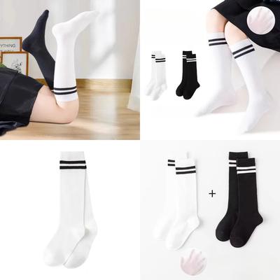 Spring Summer Thin Kids Socks Japanese Style JK Mesh Ankle Socks Unisex Long Tube Sports Socks for Boys Girls
