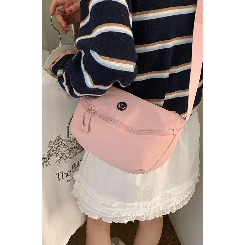 

Милая универсальная нишевая холщовая маленькая сумка женская новая женская сумка сумка-мессенджер модная на плечо сумка-пельмень