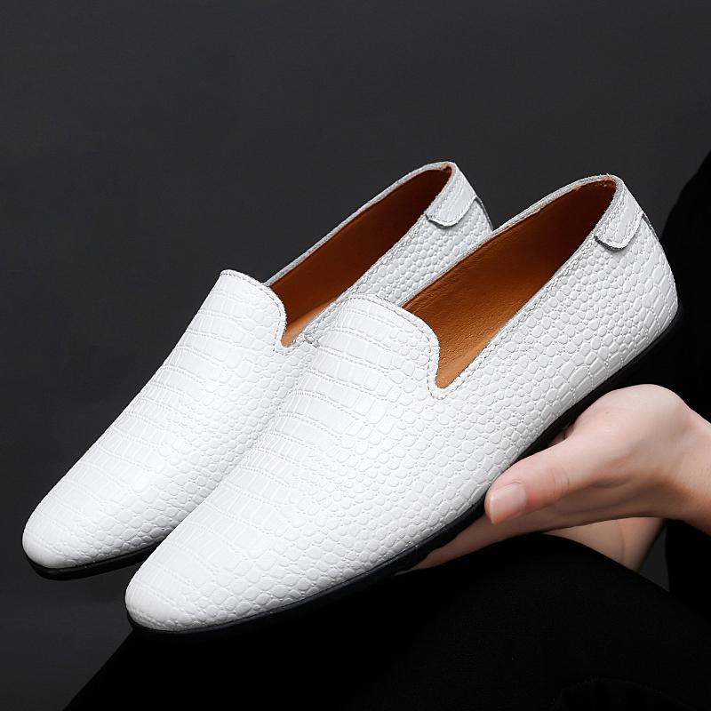 Klassische Herren Hochwertige Formelle Mode Abiye Fahrschuhe Männlich Adulto Ballerinas Schuhe Herren Casual Echtleder Slipper