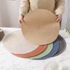 Ronde Geweven Placemats Hittebestendige Placemats voor Eettafels Vlekbestendig 15 inch Antislip Keukentafel Placemats Natuurlijke Boerderij Decoratie