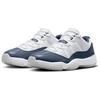 Air Jordan 11 Retro Low Diffused Blue Men Sneakers White Midnight-Navy Football-Grey FV5104-104