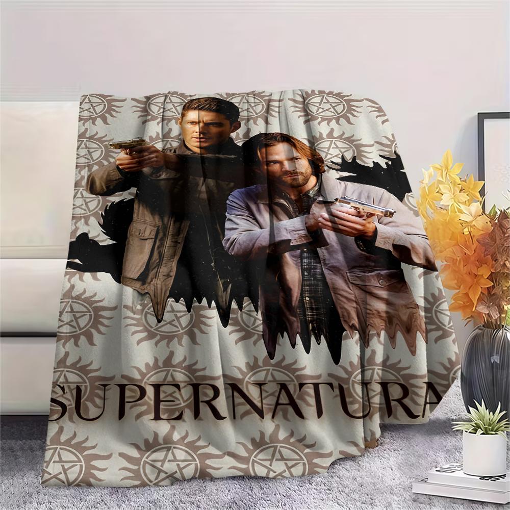 1 Stück Flanelldecke mit übernatürlichem Aufdruck, Hohe Qualität für alle Jahreszeiten, Heimdekoration, Wärme und Komfort, Perfekt für Weihnachtsgeschenke