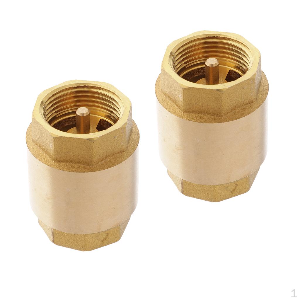 

2Pcs Air Pump Valves Way Non- Valve 3/4 Inch