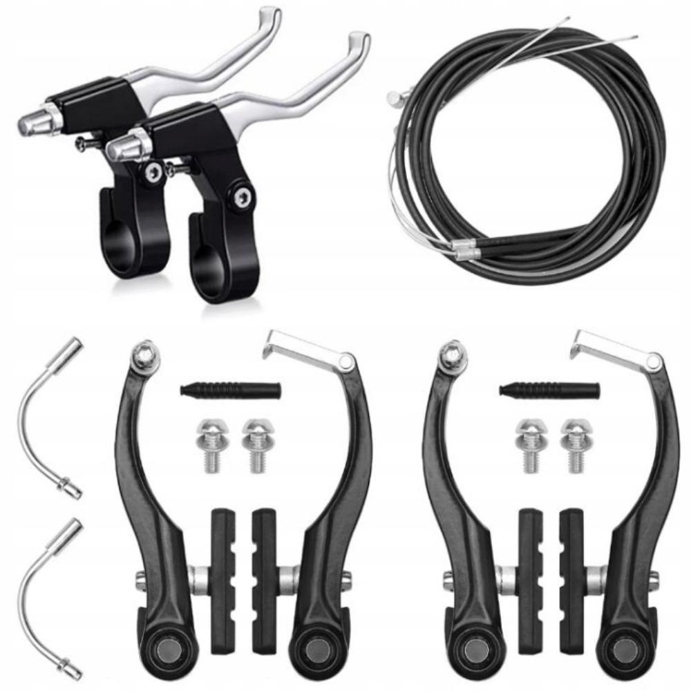 Vordere und hintere V-Brake Set Klemmbremsensatz Aluminiumlegierung Bremsensatz NEU Felgenbremsensatz BMX