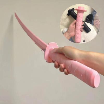 3D tisk Katana Gravitační teleskopický nůž Hračky pro úlevu od stresu Dětská Dekompresní hrací karta Hračka Katana Sword Hračka pro děti