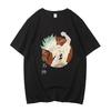 Dr. Stone Cotton Tshirt Teen Psychedelic Retro Anime Breathable 2000s Graphic T-shirt Classic 2000s Vintage Graphic Hip Hop3