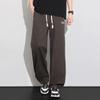 MEDE Men's Tencel Blend Loose Fit Straight Leg Casual Trousers