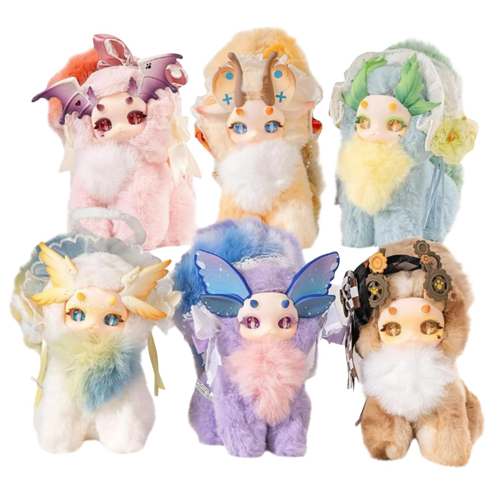 

Plush Blind, Plush Toy 1 Piece (6 Styles) Collectible Birthday Gift 7 Inches One Size розовый