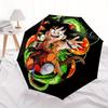 Goku Automatic Umbrella - Foldable with 8 Iron Ribs, Portable for Outdoor, Gift, Outdoor Umbrell, Playful Accessory, Durable High Quality, I