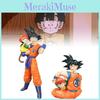 Impressive Pvc Dragon Ball Super Saiyan Gohan Father Son Anime Figure 30cm Height