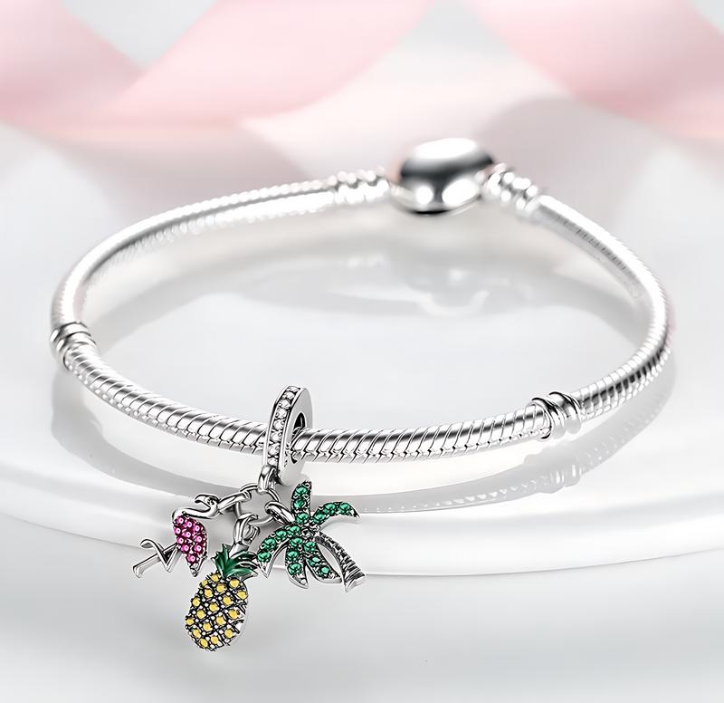 Charms Do Pandora Zawieszka Charms Potrójny Wakacyjny Charmsy Trusky