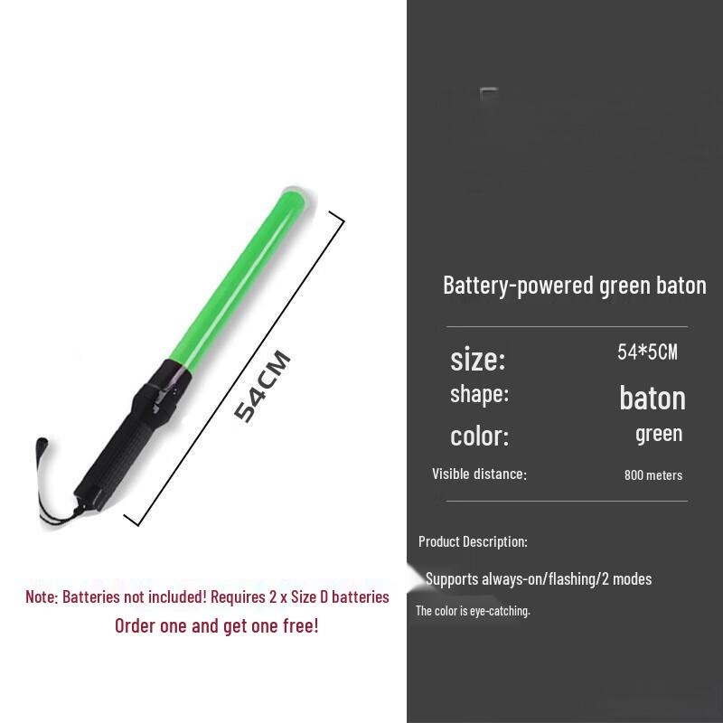 Emergency Traffic Control Batons & Parking Signs