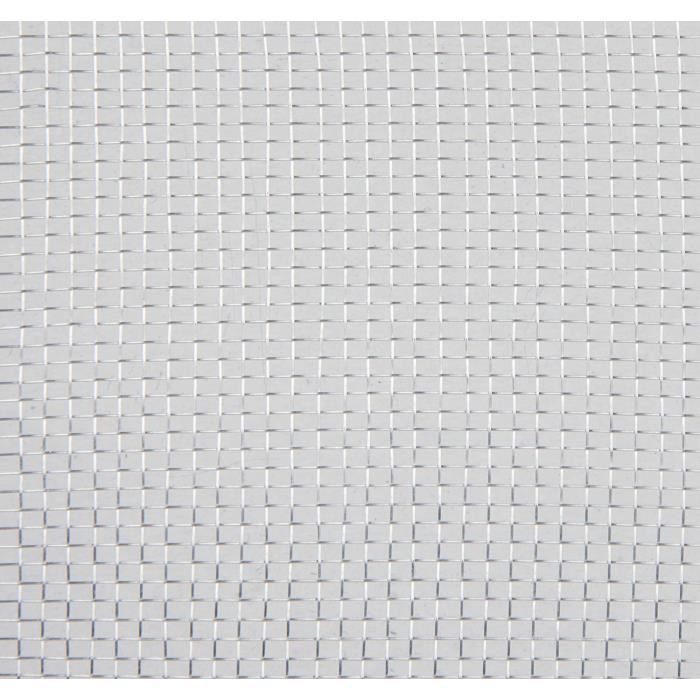 Windhager Aluminum Tulle Mosquito Net, Robust Aluminum Mosquito Net Fabric for Doors and Windows, 120 X 250