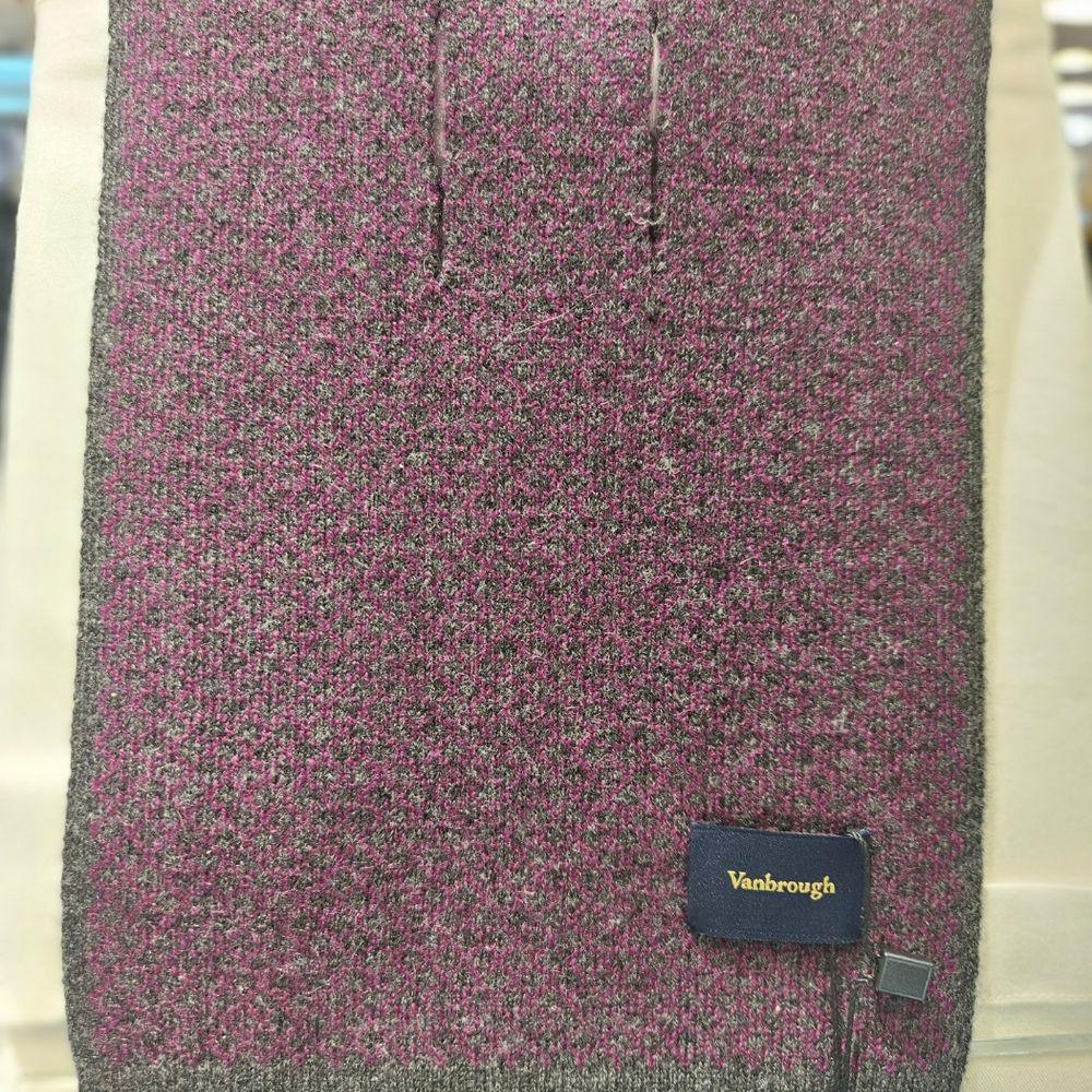 Renoma High-Quality 100% Cashmere Petite Muffler BMFTM1106-GY