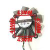 DC 12V Brushlesss Cooling Fan FD8015U12S For GTX 560 GTX550Ti HD7850 Graphic Card Radiator Cooler