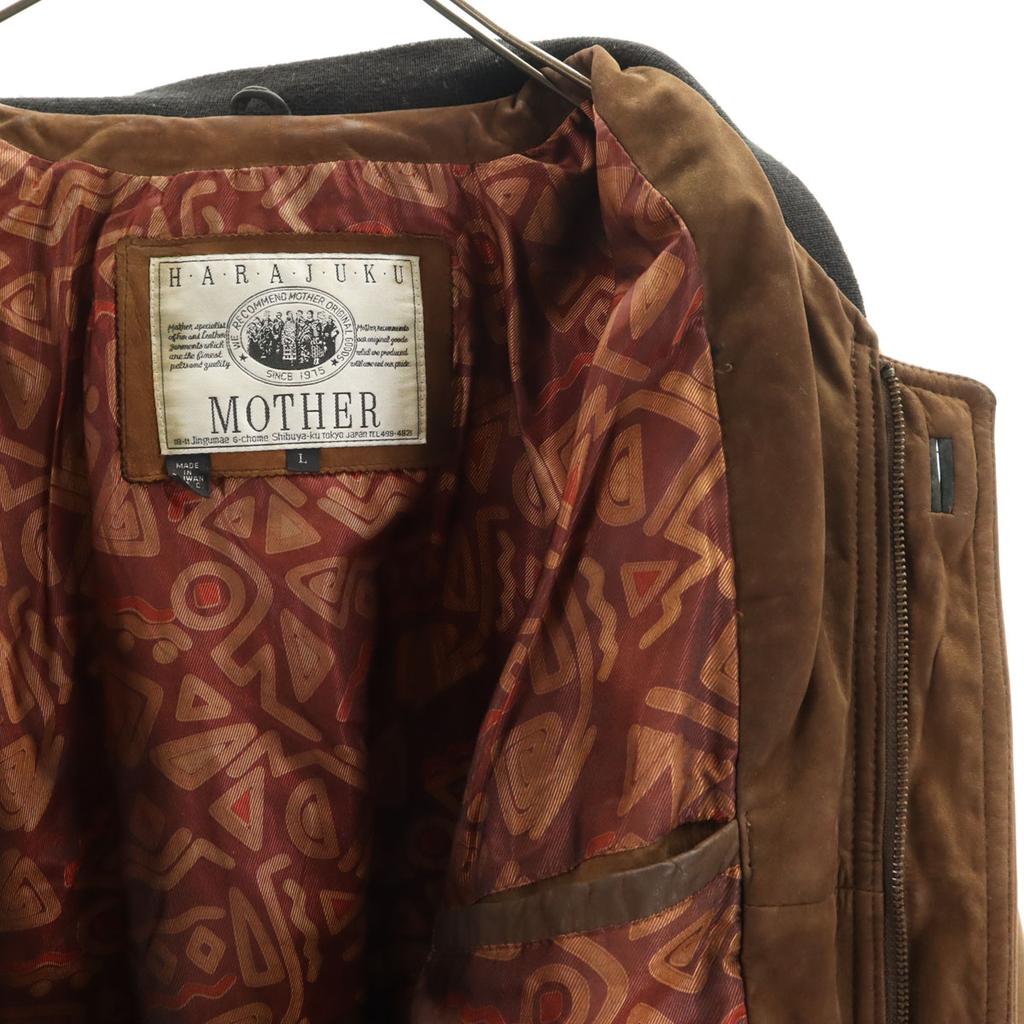 HARAJUKU MOTHER skórzana kurtka L Kamelowa Męska Używana