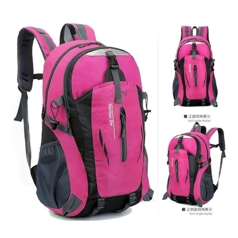 Outdoor Water Travel Shoulders Mountaineering Sports Bag Student Backpack Men Women Travel Bags