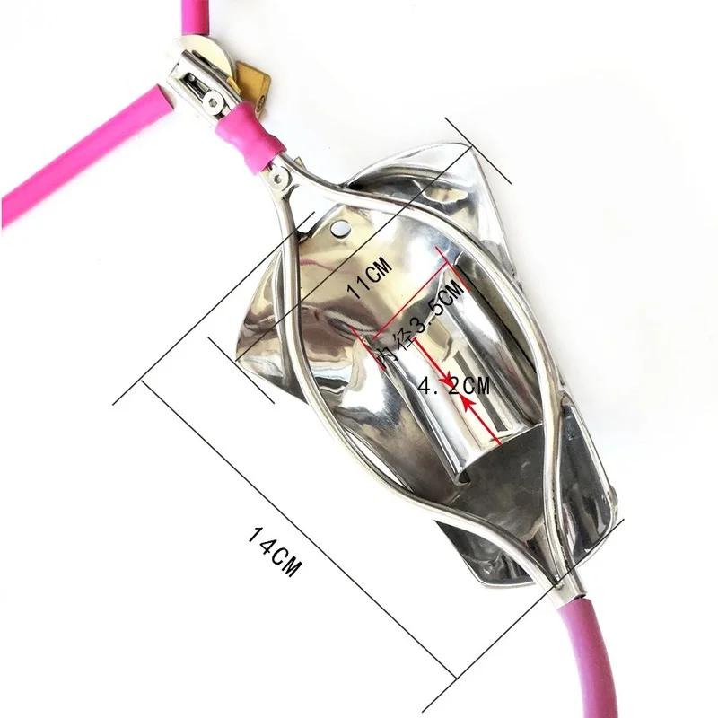 Nerezové pánské neviditelné chastity zařízení s polodutou kovovou klecí na penis, uzamykatelné kalhotky, nastavitelné sexuální pomůcky pro muže