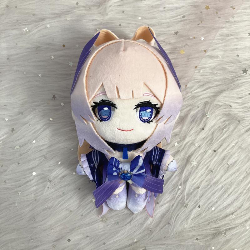 20cm Anime Genshin Impact Sangonomiya Kokomi Stuffed Plush Toys Kawaii Plush Pillow Toy Kids Birthday Gift
