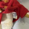[USED] Petit Lou Teddy Bear Plush Toy with Red Duffle Coat