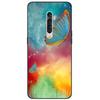 Für OPPO Reno 2 Hülle Weiches TPU-Silikon Cartoon Rückseite Handyhüllen TPU Schwarzer Stoßfänger für Hülle PCKM70, PCKT00, PCKM00, CPH1907