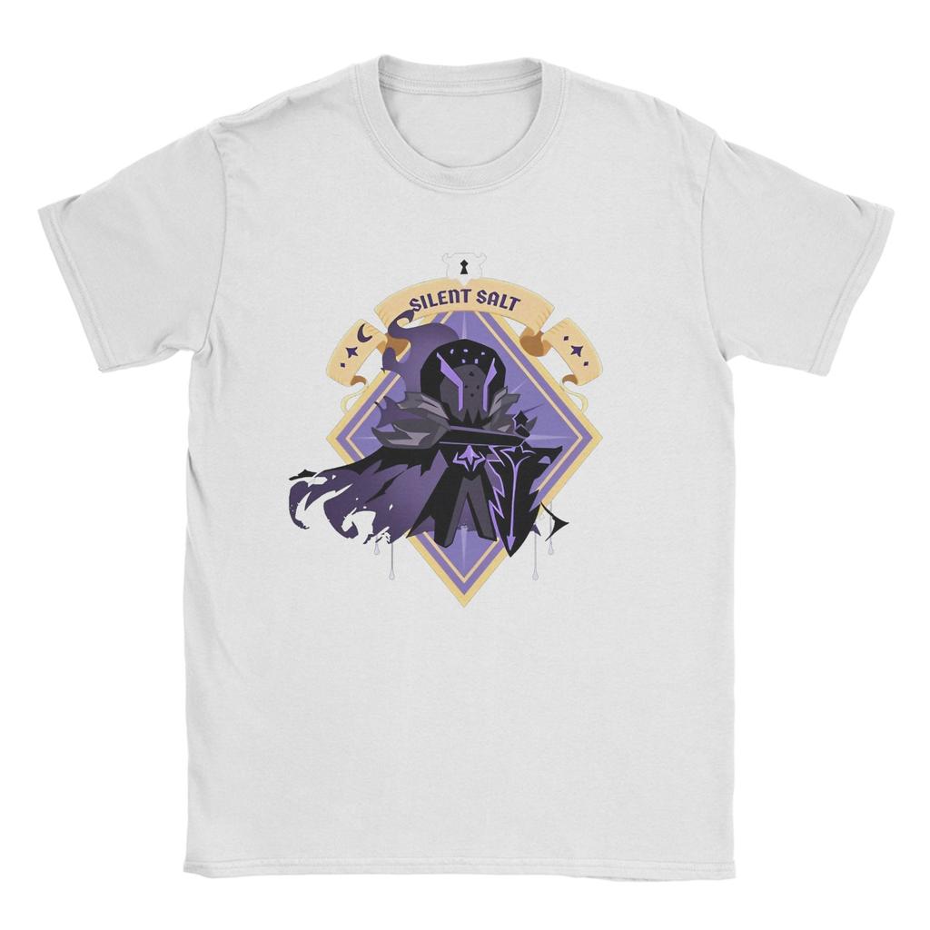 Męska Koszulka Cookie Run Kingdom Silent Salt Cookie Zabawna Czysta Bawełna T-shirty Krótki Rękaw Gra Runner Koszulki Okrągły Dekolt Góry Nowe
