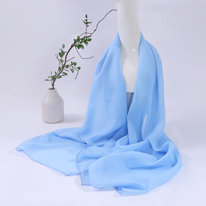 Scarlet Silk Square Dance Shawl - Women's Versatile Spring Scarf