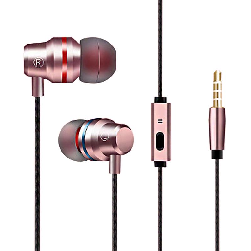 Buy In-ear headphones wired metal music 