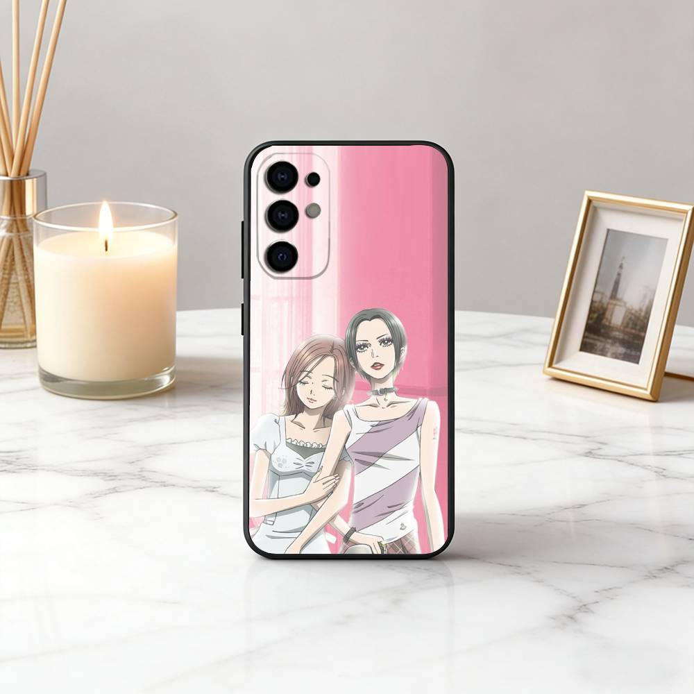 

Cool girl O-Osaki NO N-Nana-es Phone Case Black Silicone Soft For Samsung S25,S24,S21,S22,S23,S30,Ultra,S20,Plus,Fe,Lite Samsung S26