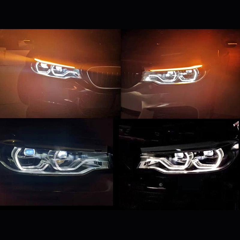 Compatible BMW 5 Series G38 Headlight Assembly (2018-2020) LED Upgrade for 520, 525, 535 G30.