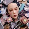 Silicone Practice Mannequin Head for Full Face and Eyebrow Makeup Training