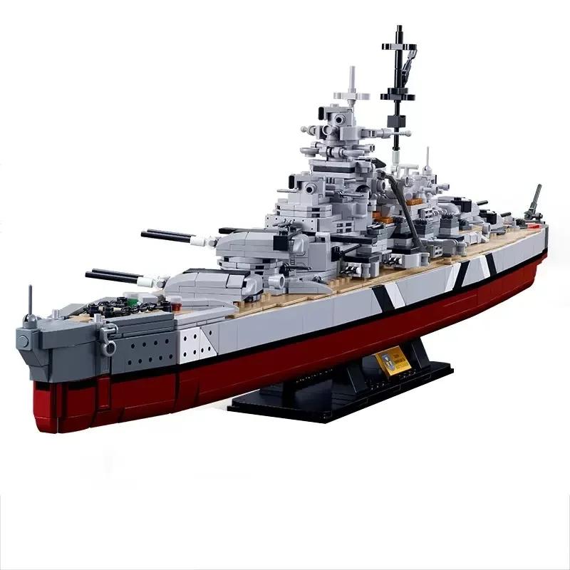 70+CM Creative Liaoning Warship Building Blocks Toy Kit Military Destroyer Ship Carrier Battle Boat Bricks Toy for Boys Kids