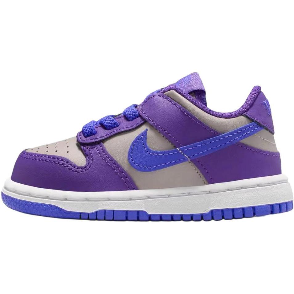

Nike Dunk Low TD Wild Grape Baby Sneakers Purple College-Grey White FB9107-007 23.5