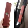 Car Stickers For Alfa Romeo Leather Car Seat Belt Cover Shoulder Protective Accessories For Alfa Romeo 156 159 147 4C 8C 166 Giu
