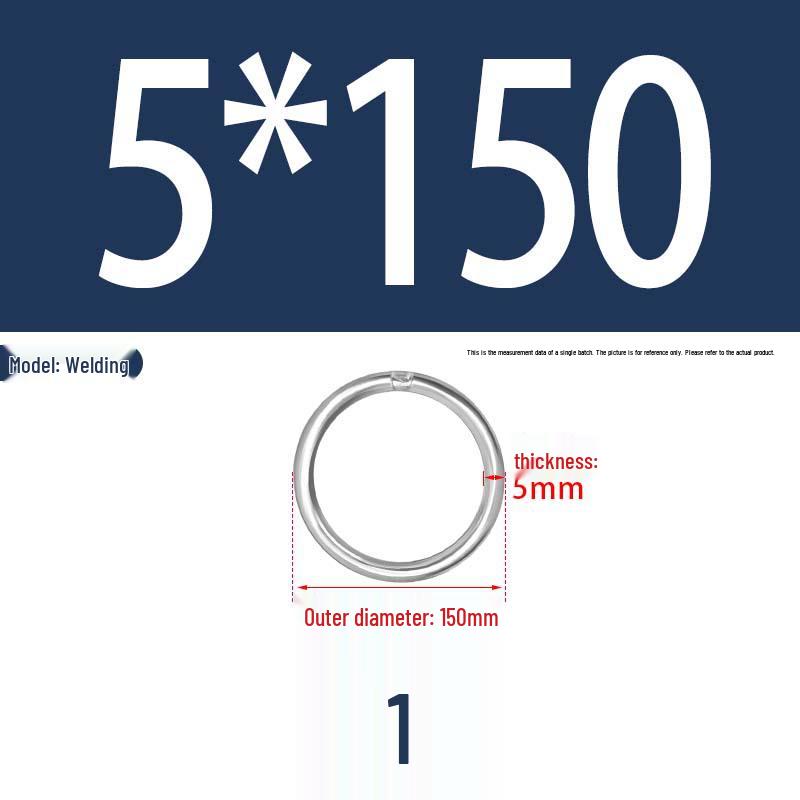 304 Stainless Steel Seamless O-Ring for Lifting and Hammock Yoga Connection