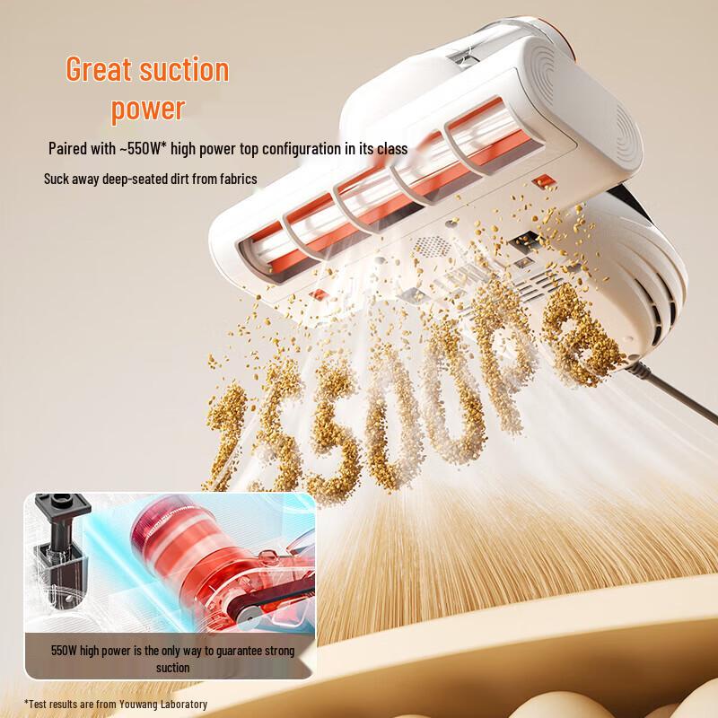 UWANT Dual-Cup Mite Remover & Vacuum Cleaner